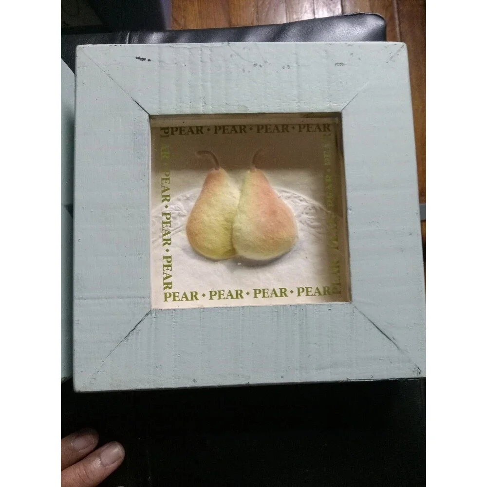 Vtg. 3D country kitchen shadow boxes  Wall hangings